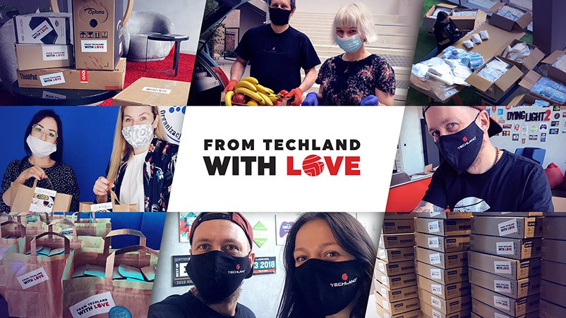 #FromTechlandWithLove - supporting the local COVID-19 relief efforts