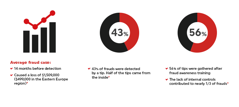 Average Fraud Case Graphs